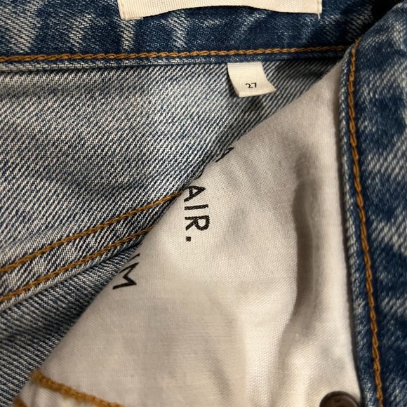 Wide leg jeans - Aritzia - "The Joni High Rise Loose" - 27 - Picture 7 of 13